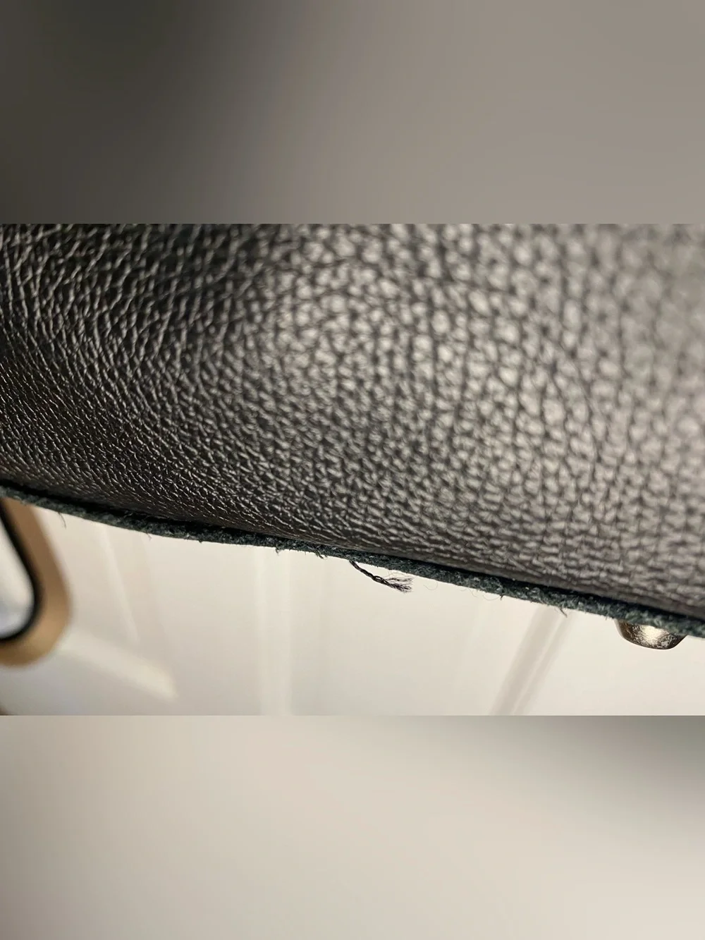 Leather Tote Bag in Black